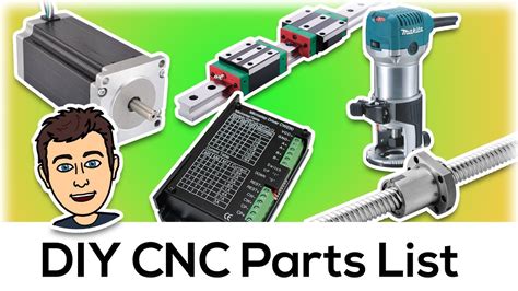 cnc build parts list|cnc parts names.